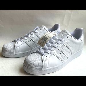 adidas White Superstar Shoes men’s size 10 1/2